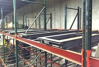 Flexibility Pallet Push Back Racking System For Freezers