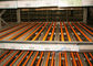 Dynamic Carton Flow Rack / Pallet Flow Rack Systems With Inclined Rollers