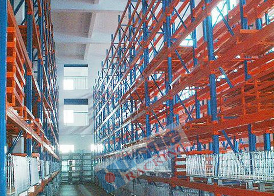 Giá đỡ pallet công nghiệp đôi sâu 2000kg Kệ hàng nặng cho nhà kho