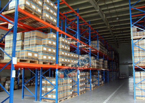 Hệ thống giá đỡ Pallet chọn lọc 5000kg Kệ Pallet công nghiệp ISO