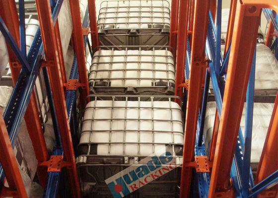2000 Kg Max Load High Density Drive In Racking Industrial Pallet Racks Heavy Duty